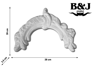 Gipsz kiegészítő, gipsz stukkó - H01